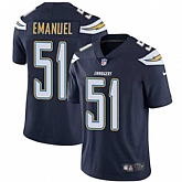 Nike San Diego Chargers #51 Kyle Emanuel Navy Blue Team Color NFL Vapor Untouchable Limited Jersey,baseball caps,new era cap wholesale,wholesale hats